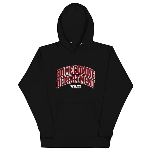 Homecoming Department Hoodie — Black