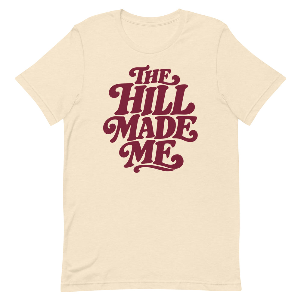 The Hill Made Me Tee — Heather Natural