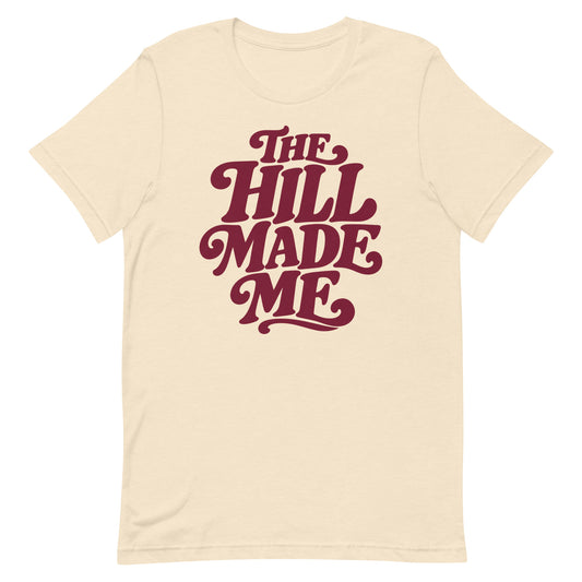 The Hill Made Me Tee — Heather Natural